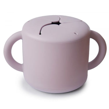 Mushie Silicone Snack Cup, Lilac